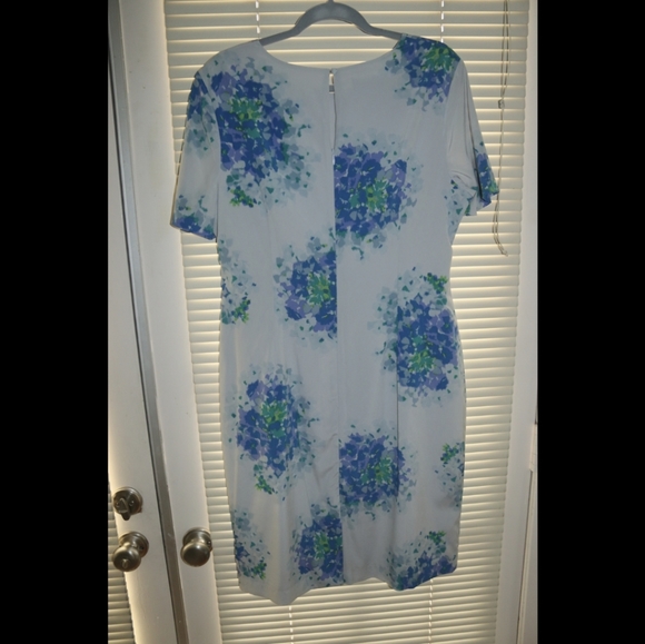 Hobbs Floral Silk Dress US 12 - Picture 2 of 6